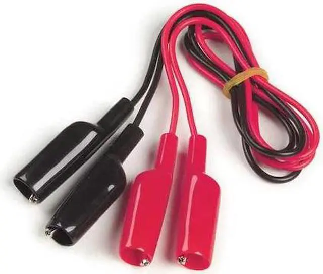 Main image of GROTE 84-9613 Alligator Clip with Lead,30 In,PK2