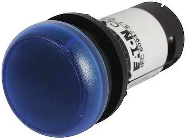 Alt view image 2 of 2 - EATON C22-L-B-24 Raised Indicator Light,Blue,24VAC/DC