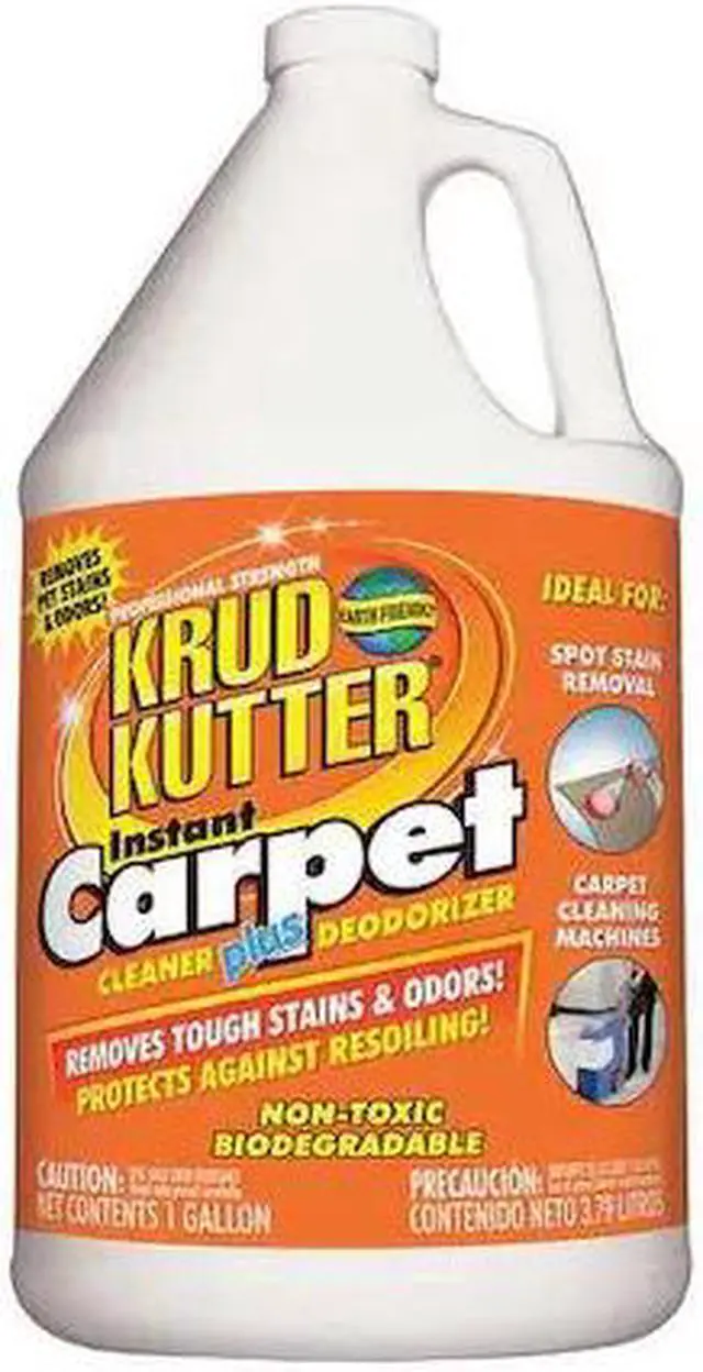 Alt view image 2 of 2 - KRUD KUTTER CR012 Carpet Cleaner,1 gal.,Fresh,Bottle