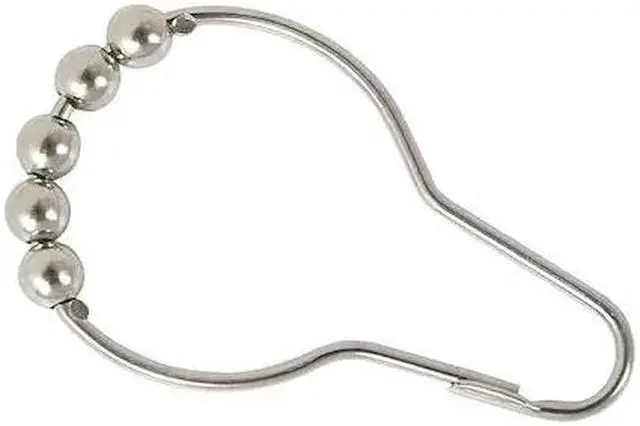 Main image of ZORO SELECT 4EEW6 Shower Hooks with Roller Balls,PK13