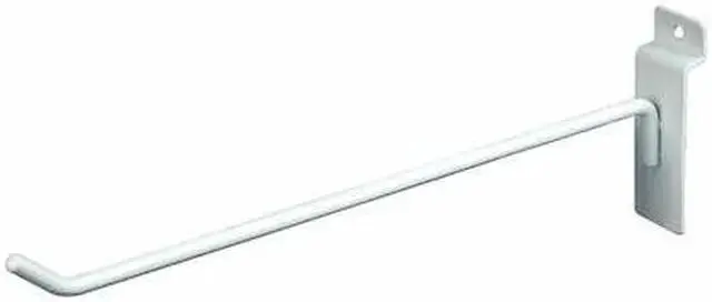 Alt view image 2 of 2 - ECONOCO EWH/H10 Semi-Gloss Hook 10", White, 96PK