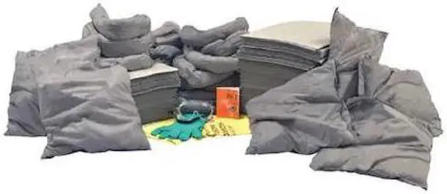 Main image of CONDOR 35ZR77 Spill Kit Refill, 55 gal Volume Absorbed per Kit, 65 gal