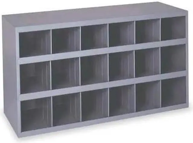 Main image of DURHAM MFG 354-95 Prime Cold Rolled Steel Pigeonhole Bin Unit, 12 in D x 19 1/4