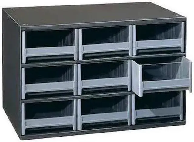 Alt view image 4 of 10 - Akro-Mils 9 Drawers Modular Cabinet