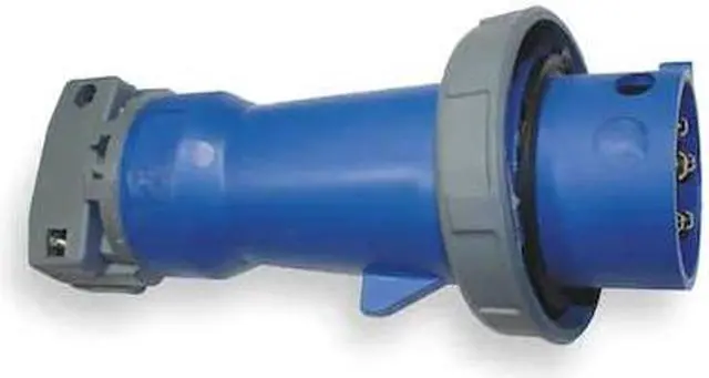 Alt view image 2 of 3 - HUBBELL WIRING DEVICE-KELLEMS HBL560P9W Pin & Sleeve Plug, 60 A, 120/208V AC,