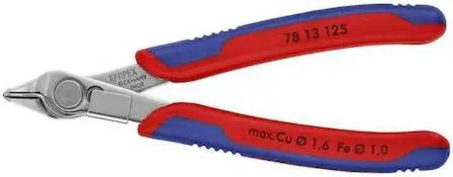 Alt view image 4 of 4 - KNIPEX 78 13 125 Electronic Plier w/Lead Catcher,SS
