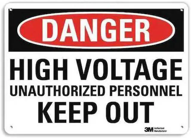 Main image of LYLE U1-1022-RA_14X10 Danger Sign,14x10 In.,English