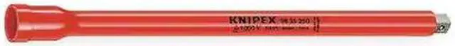 Alt view image 4 of 4 - Knipex 98-35-250 Insulated 250 mm Extension Bar 3/8" Square drive