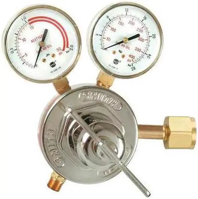 Main image of MILLER ELECTRIC 40-15-300 Regulator,Cylinder,Acetylene,CGA-300