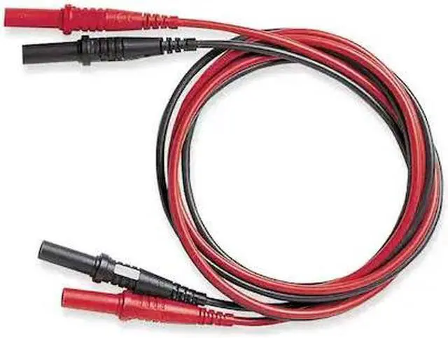 Alt view image 2 of 2 - POMONA 5908A Test Leads,48 In. L,Black/Red