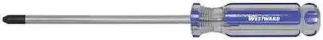 Main image of WESTWARD 401K92 Screwdriver Slotted #2 6 in Round