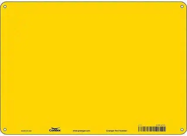 Main image of CONDOR 486U64 Safety Sign,14" W,10" H,0.055" Thickness
