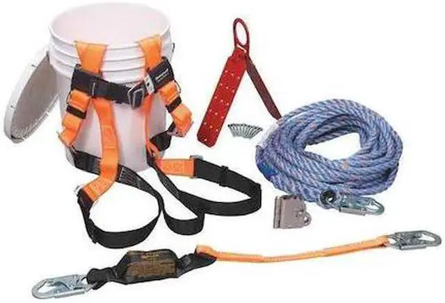 Alt view image 2 of 2 - Honeywell Miller Fall Protection Kit,  Universal White  BRFKT50-Z7/50FT