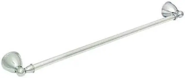Main image of ZORO SELECT 16243 Towel Bar,Brushed Nickel Finish,Bar 24"L