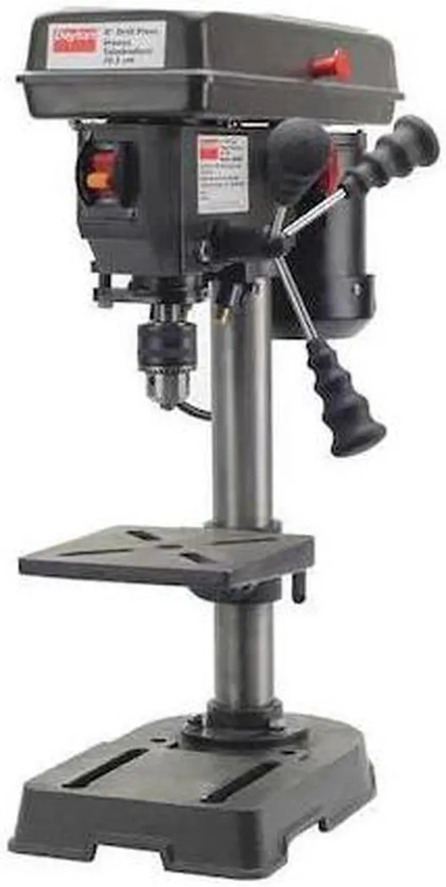 Main image of DAYTON 40PM08 Bench Drill Press, Belt Drive, 1/3 hp, 120V AC V, 8 in Swing, 5
