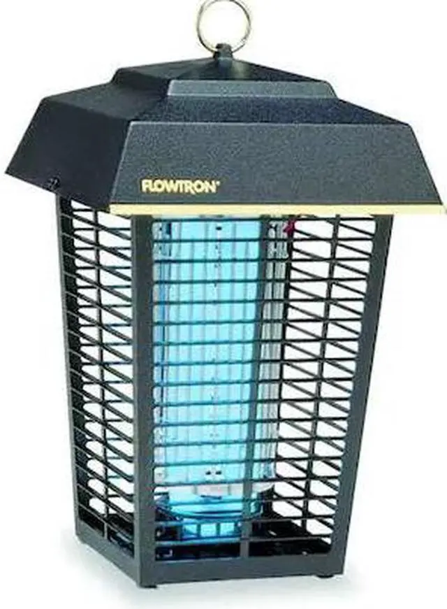 Alt view image 3 of 5 - FLOWTRON BK-80-D Outdoor Bug Zapper, 1.5 Acre Coverage, 2-40W Lamps, 120V, 13