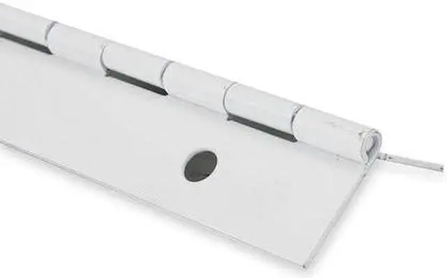 Main image of ZORO SELECT 1CBE9 Piano Hinge, Steel, Full Surface Mounting, 3/4 in Leaf W x 72