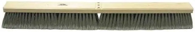 Main image of TOUGH GUY 4KNC3 30 in Sweep Face Push Broom Head, Medium/Soft Combination,
