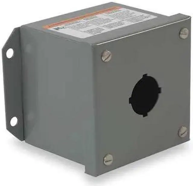 Alt view image 2 of 2 - SCHNEIDER ELECTRIC 9001KYAF1 Pushbutton Enclosure,30mm,5.24 in.,Metal