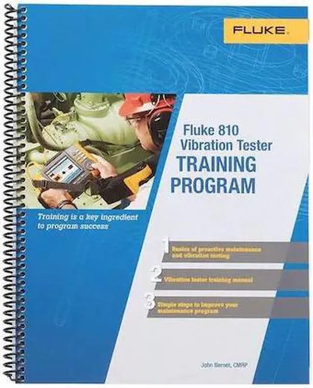 Alt view image 2 of 3 - Fluke 810/+TRNG Fluke 810 Vibration Tester plus Training Program Book