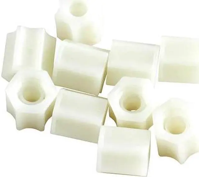 Alt view image 4 of 4 - ACORN 1895-451-001 Nylon Compression Nuts,1/4 In OD,PK10