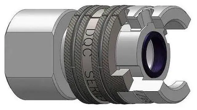 Main image of DIXON 4PF6 Female to Thor Coupler,(F)NPT,1/2,Steel
