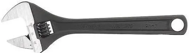 Main image of WESTWARD 31D015 Adj. Wrench,10",1-5/16" Cap.,Black