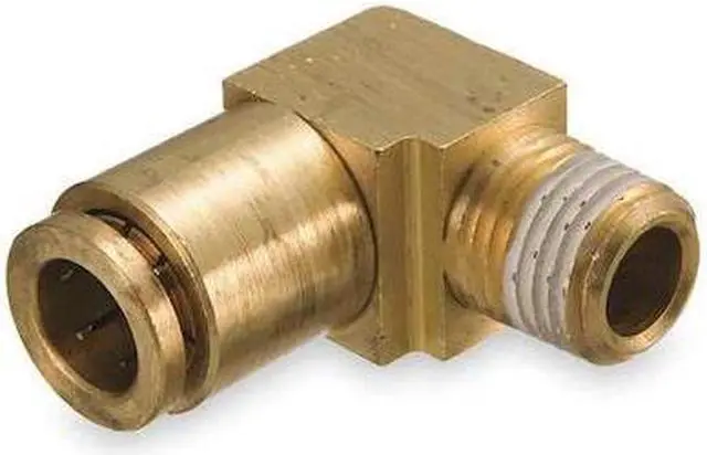 Alt view image 2 of 2 - Male Elbow,3/8-18,3/8 In Tube Sz EATON WEATHERHEAD 1869X6X6