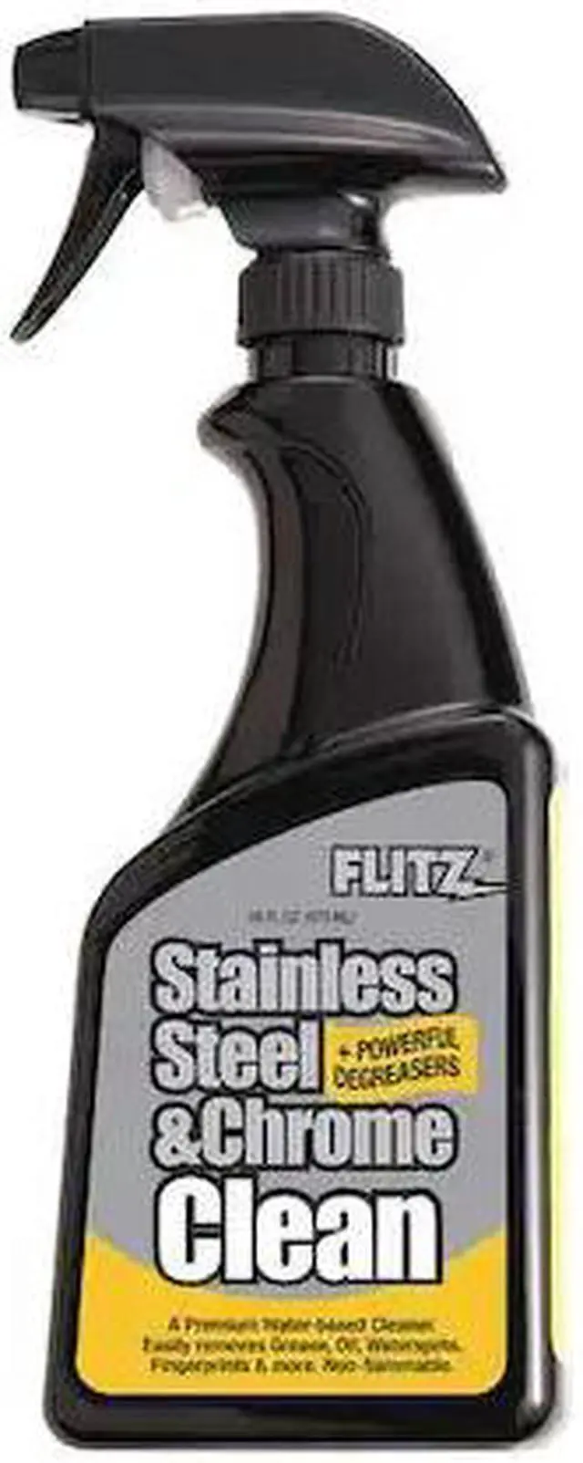 Alt view image 3 of 5 - FLITZ PREMIUM POLISHING PRODUCTS SP 01506 Cleaner,Size 16 oz.,Spray Bottle