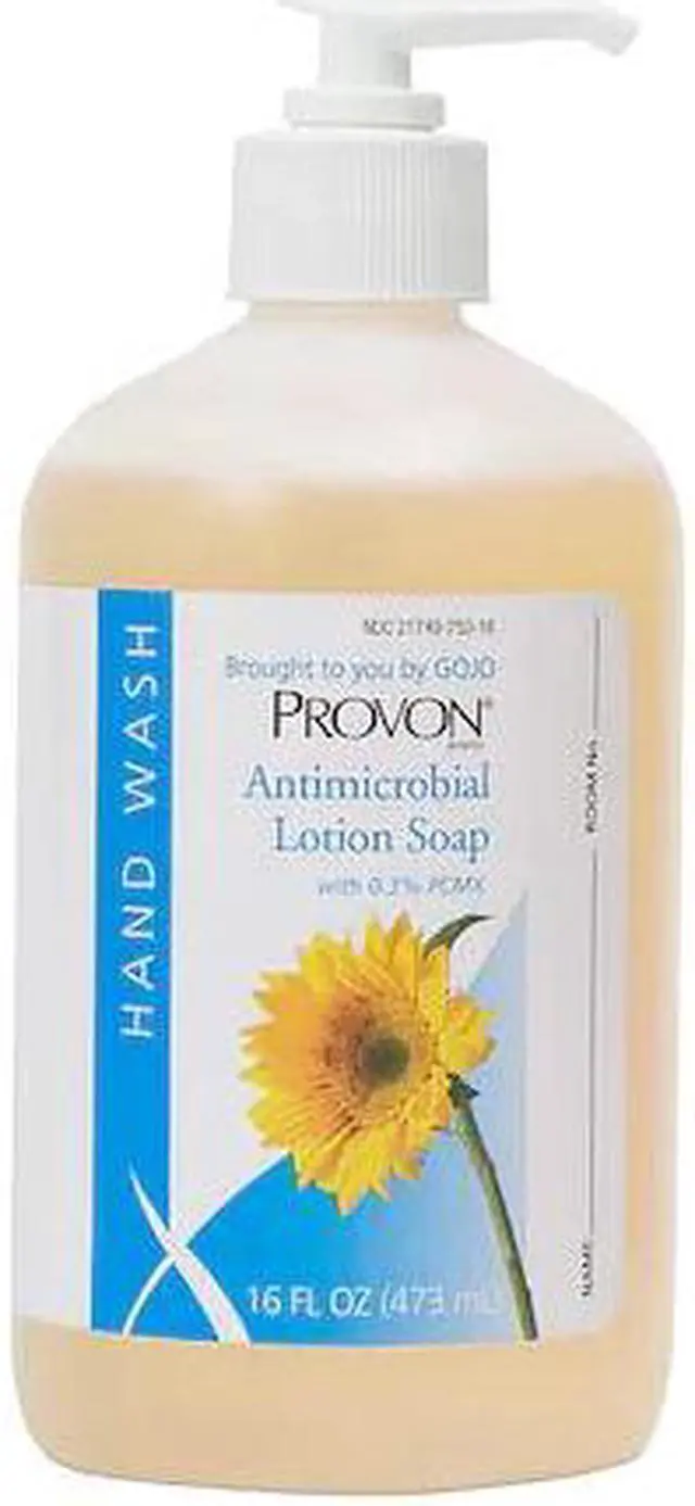 Alt view image 2 of 3 - Antimicrobial Lotion Soap with PCMX, 16oz Pump Bottle PROVON 4303-12