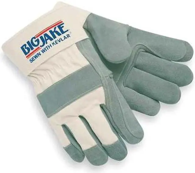 Alt view image 3 of 7 - Memphis Glove - 1711 - Big Jake X-large Doublepalm Leather Glove W/2-3