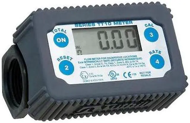 Main image of FILL-RITE TT10PN Flowmeter,For 1" Pipe,FNPT,2 to 35 gpm
