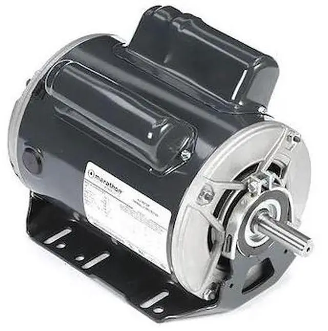 Alt view image 4 of 4 - LEESON 5KCR49SN0150X Capacitor-Start/Run General Purpose Motor, 1 1/2 hp HP,