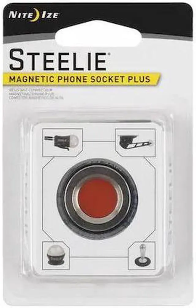 Alt view image 6 of 7 - NITE IZE STEELIE MAGNETIC PHONE SOCKET PLUS