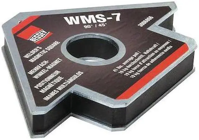 Alt view image 4 of 5 - BESSEY WMS-7 Magnetic Welding Square,4-3/4In,41lb.