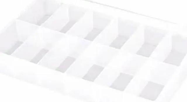 Main image of FLAMBEAU T602 Compartment Box with 12 compartments, Plastic, 1 3/4 in H x