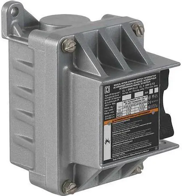 Alt view image 2 of 2 - SQUARE D 2510KR2 Manual Motor Switch, NEMA, 600VAC, 2P, M-0