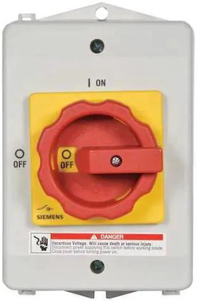 Main image of SIEMENS 3LD22640TB530US2 Nonfusible, Safety Switch, Heavy Duty, 600 V, 3PST