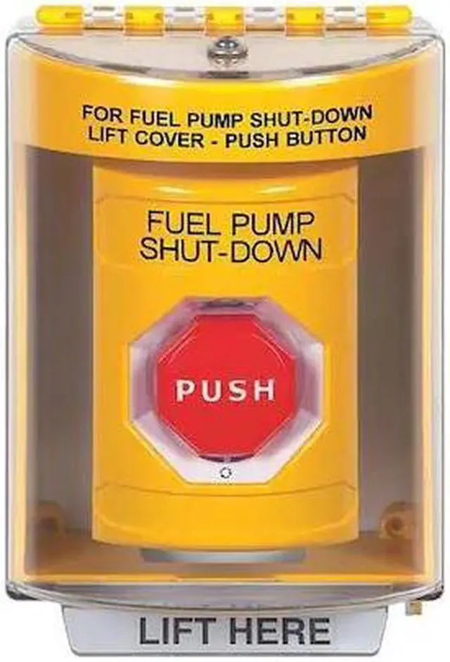 Main image of SAFETY TECHNOLOGY INTERNATIONAL SS2279PS-EN Fuel Pump Shutdown Push