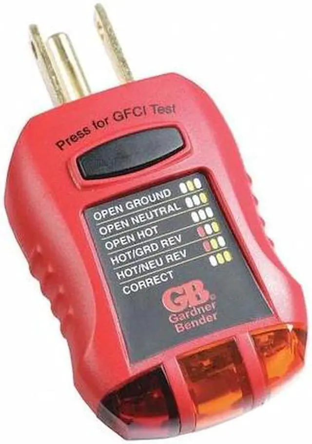Alt view image 2 of 3 - Gardner Bender GFCI Outlet Tester  GFI-3501