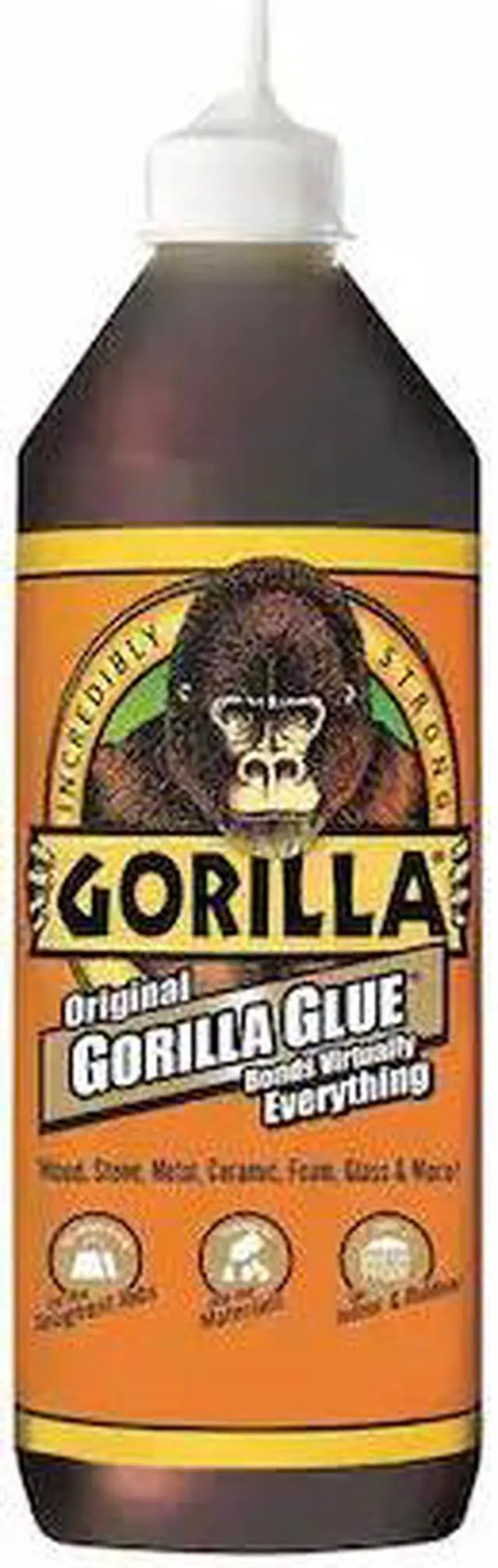 Alt view image 3 of 9 - GORILLA GLUE 119484 Spray Adhesive, Clear, 24 hr Full Cure, 12 oz, Aerosol Can