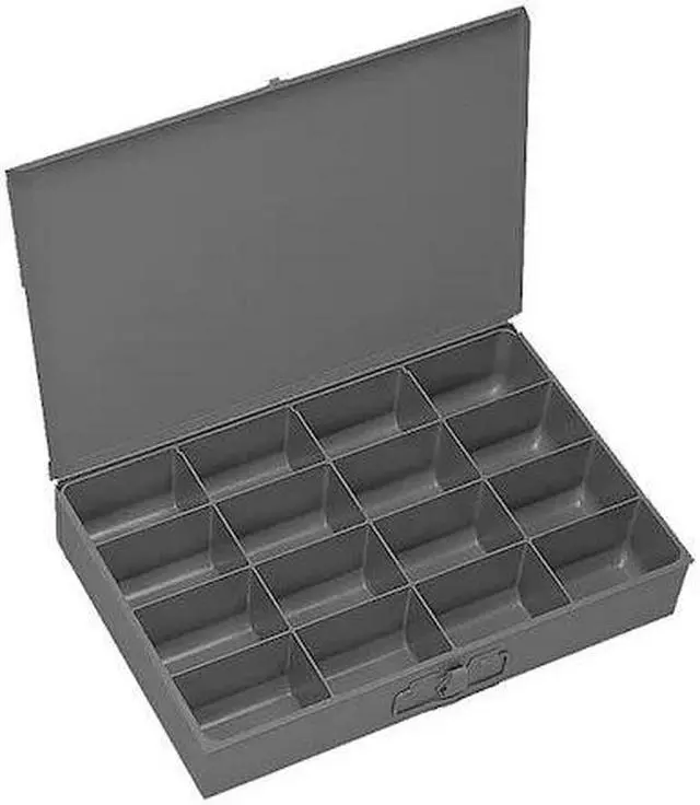 Alt view image 2 of 7 - DURHAM MFG 113-95-D567 Steel, Compartment Drawer, 12 1/2 in D x 3 1/8 in H x 18