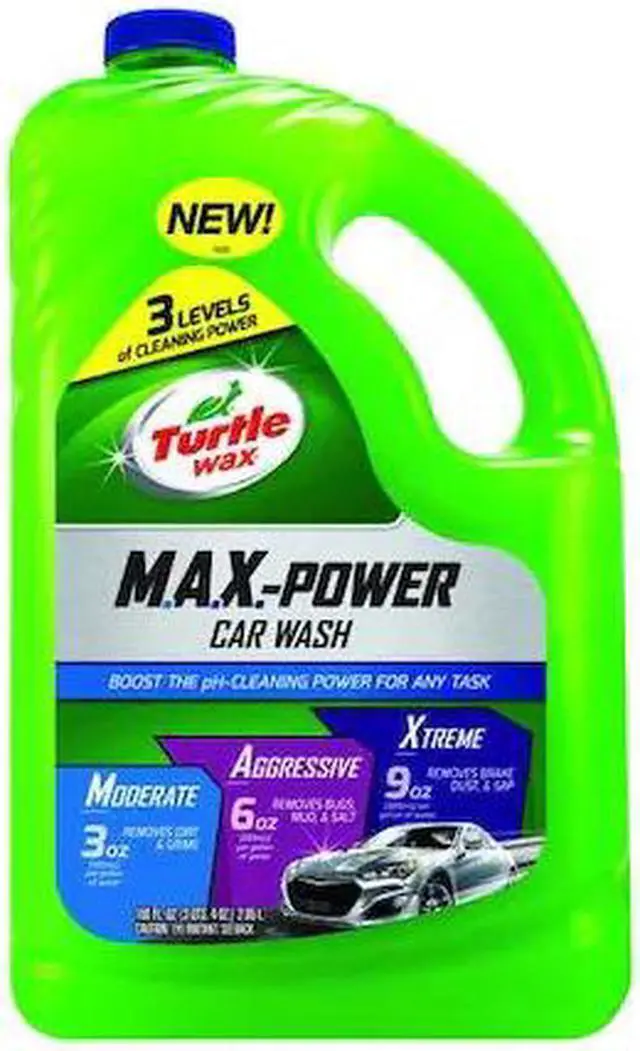 Alt view image 3 of 5 - Vehicle Wash,100 oz.,Green,Concentrated TURTLE WAX 50597