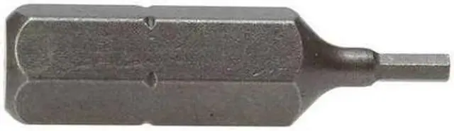 Alt view image 2 of 2 - APEX TOOL GROUP 185-0X-5PK Torsion Bit, SAE, 1/4", Hex, 5/64", 1", PK5