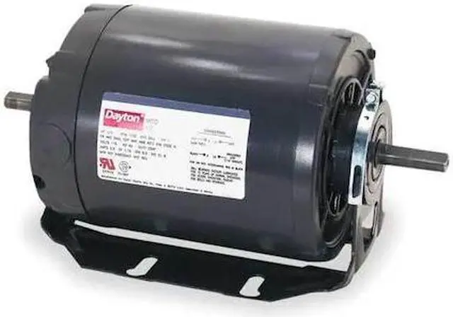 Alt view image 2 of 3 - DAYTON 6K866BA Tool Motor, 2-Shaft, 1/2hp, 3450rpm, 115V
