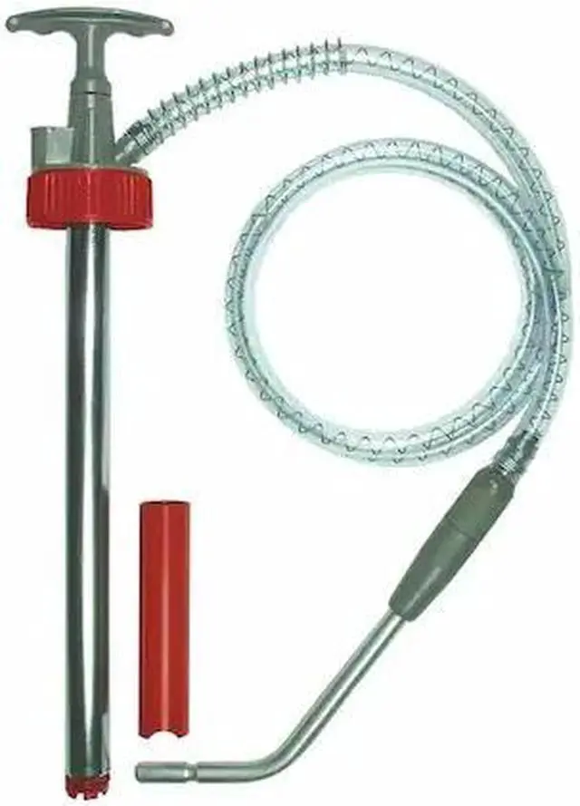 Alt view image 2 of 2 - DAYTON 5XA53 Hand Drum Pump,Piston,Steel