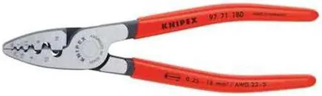 Alt view image 2 of 2 - KNIPEX 97 71 180 7 1/4 in Crimper 23 to 5 AWG