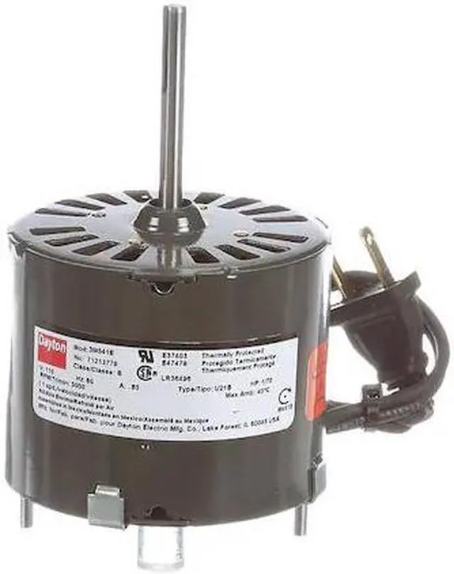 Main image of DAYTON 71213779M HVAC Motor,1/70 HP,3000 rpm,115V,3.3