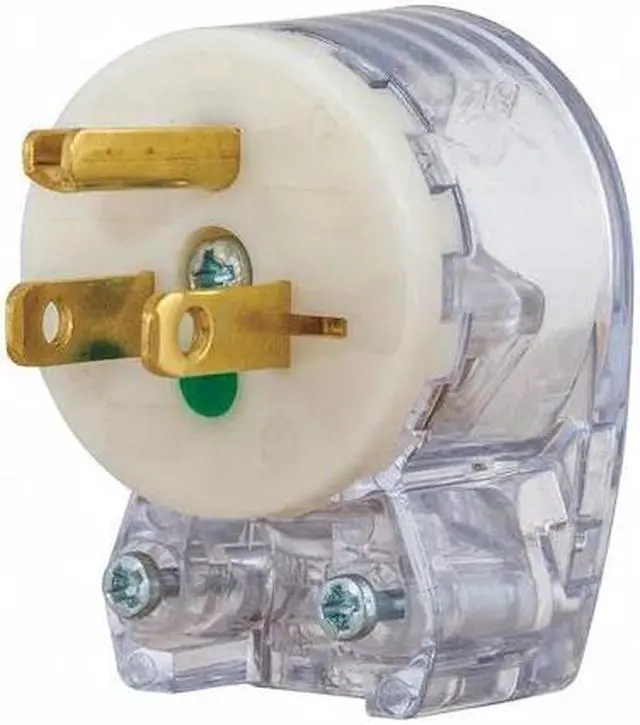 Alt view image 2 of 2 - BRYANT 8295T Straight Blade Plug, 5-15P, 15 A, 125V AC, 2 Pole, Screw