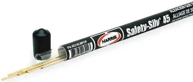 Alt view image 2 of 4 - HARRIS 45318LMPOP Brazing Rod,1/16x18,1225-1370 F,PK5